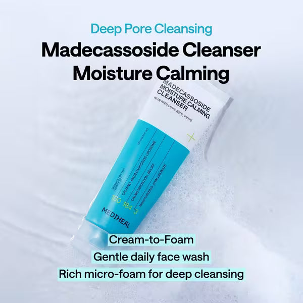 MEDIHEAL Madecassoside Moisture Calming Cleanser 120ml