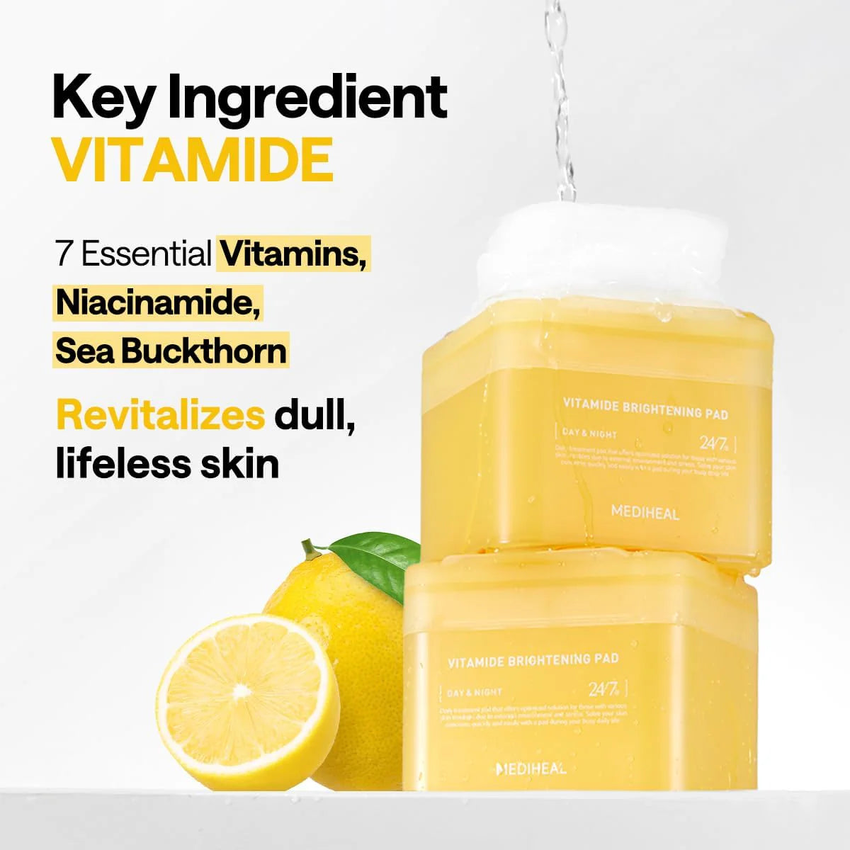MEDIHEAL Vitamide Brightening Pad 100 Pads