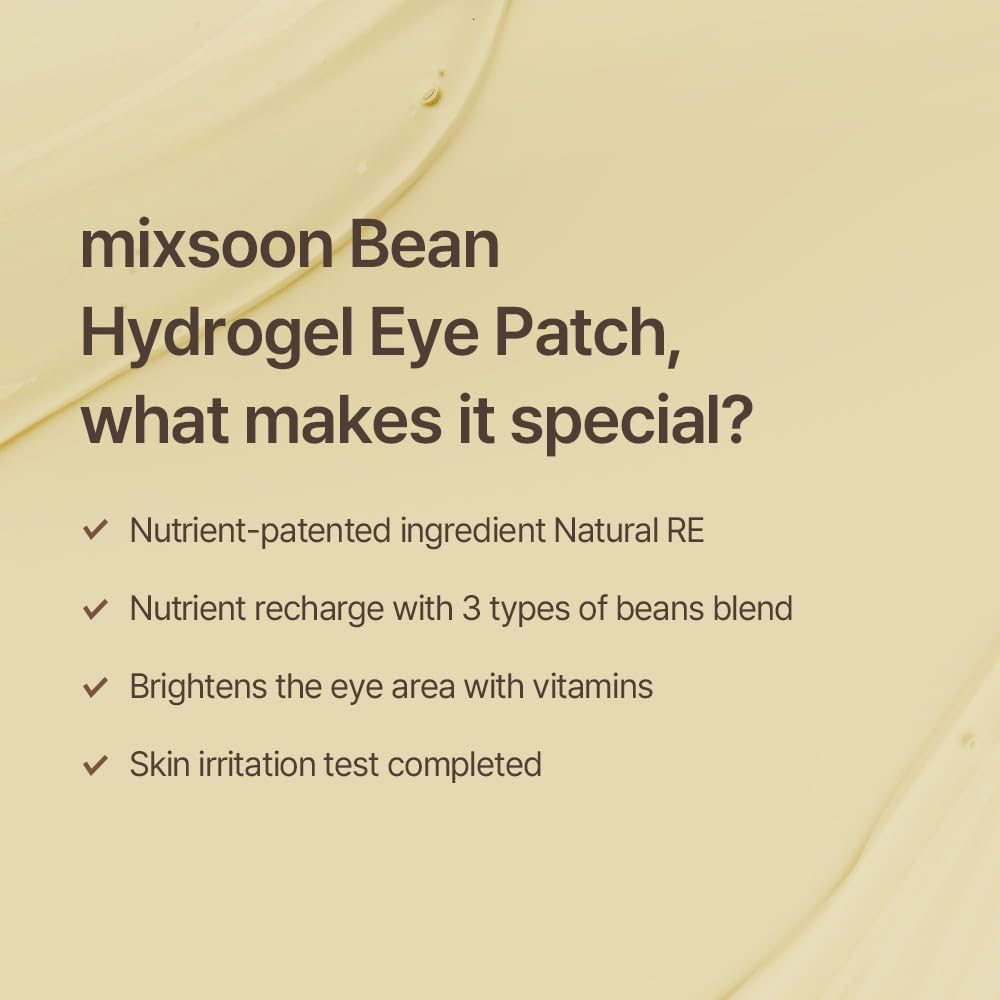 MIXSOON Bean Hydrogel Eye Patch (1.4G*60EA)