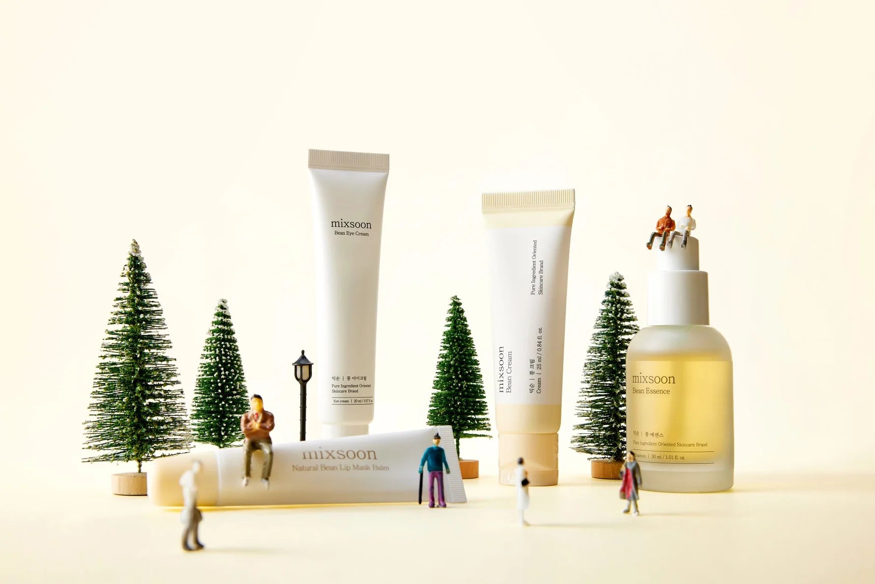 MIXSOON Bean Special Holiday Box | Essence + Cream + Eye Cream + Lip Balm