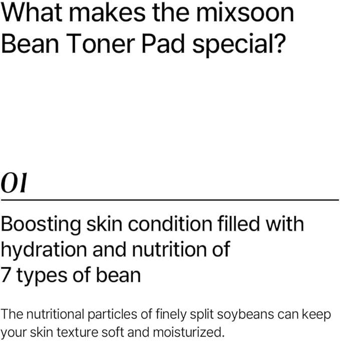 MIXSOON Bean Toner Pad (70pads) 280ml