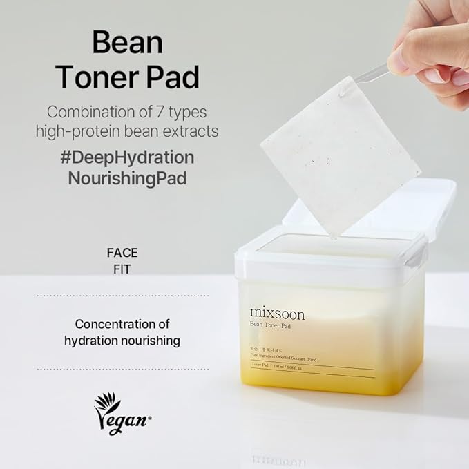 MIXSOON Bean Toner Pad (70pads) 280ml