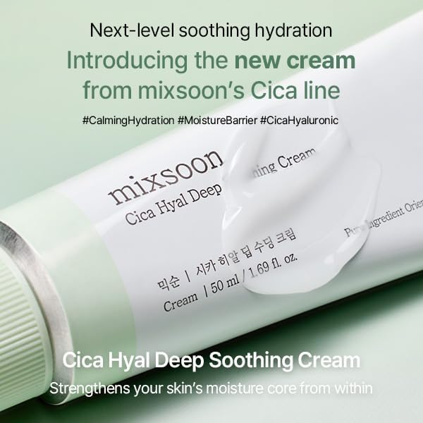 MIXSOON Cica Hyal Deep Soothing Cream 50ml