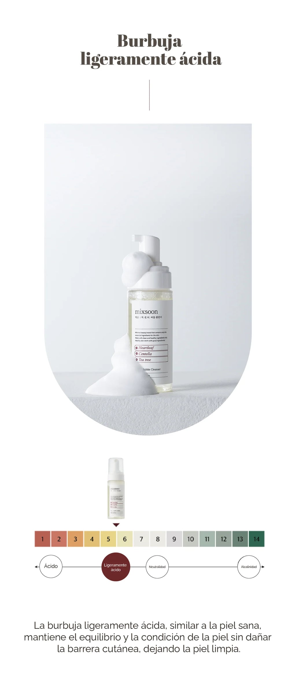 MIXSOON HCT Bubble Cleanser 150ml