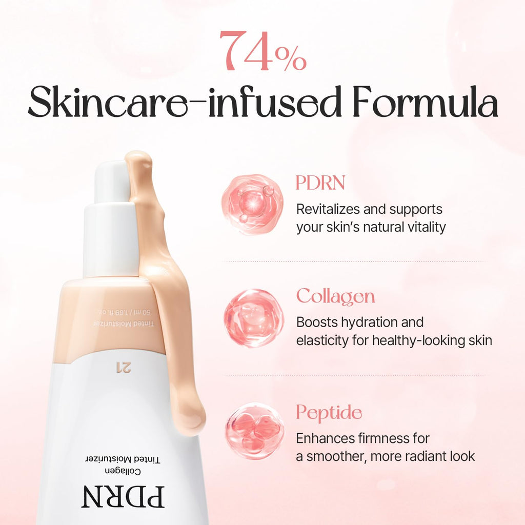 MIXSOON PDRN Collagen Tinted Moisturizer 50ml - Varios Tonos
