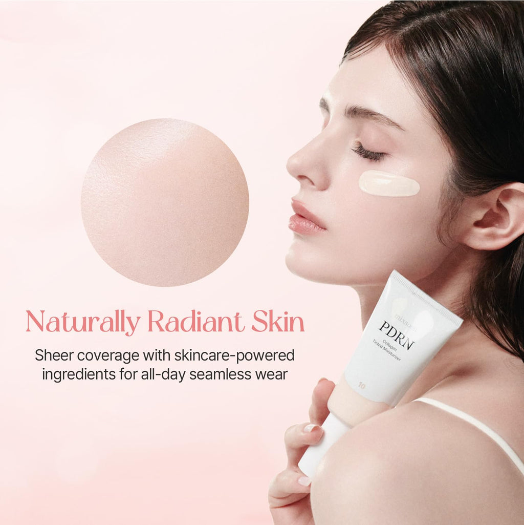 MIXSOON PDRN Collagen Tinted Moisturizer 50ml - Varios Tonos