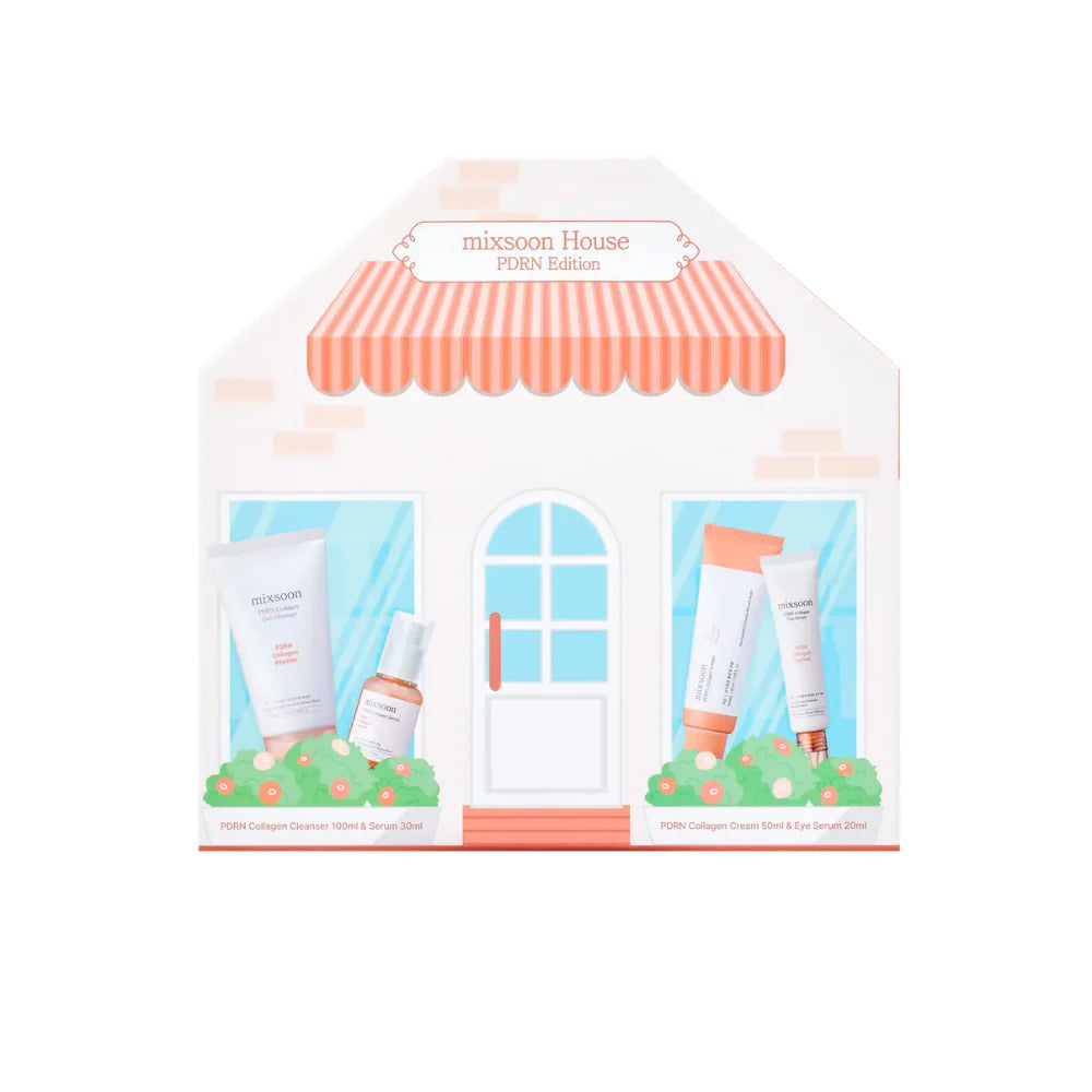 MIXSOON PDRN Special Holiday Box | Cleanser+Serum+Cream+Eye