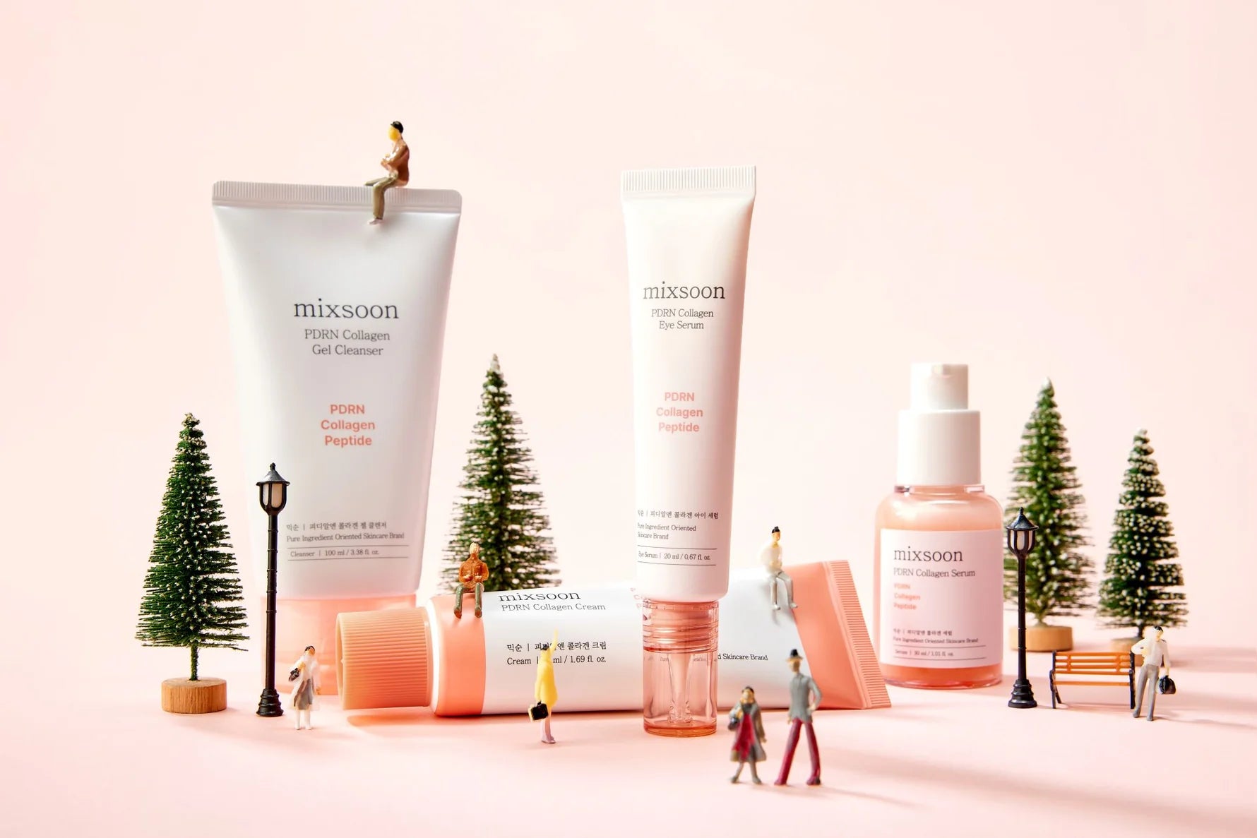 MIXSOON PDRN Special Holiday Box | Cleanser+Serum+Cream+Eye