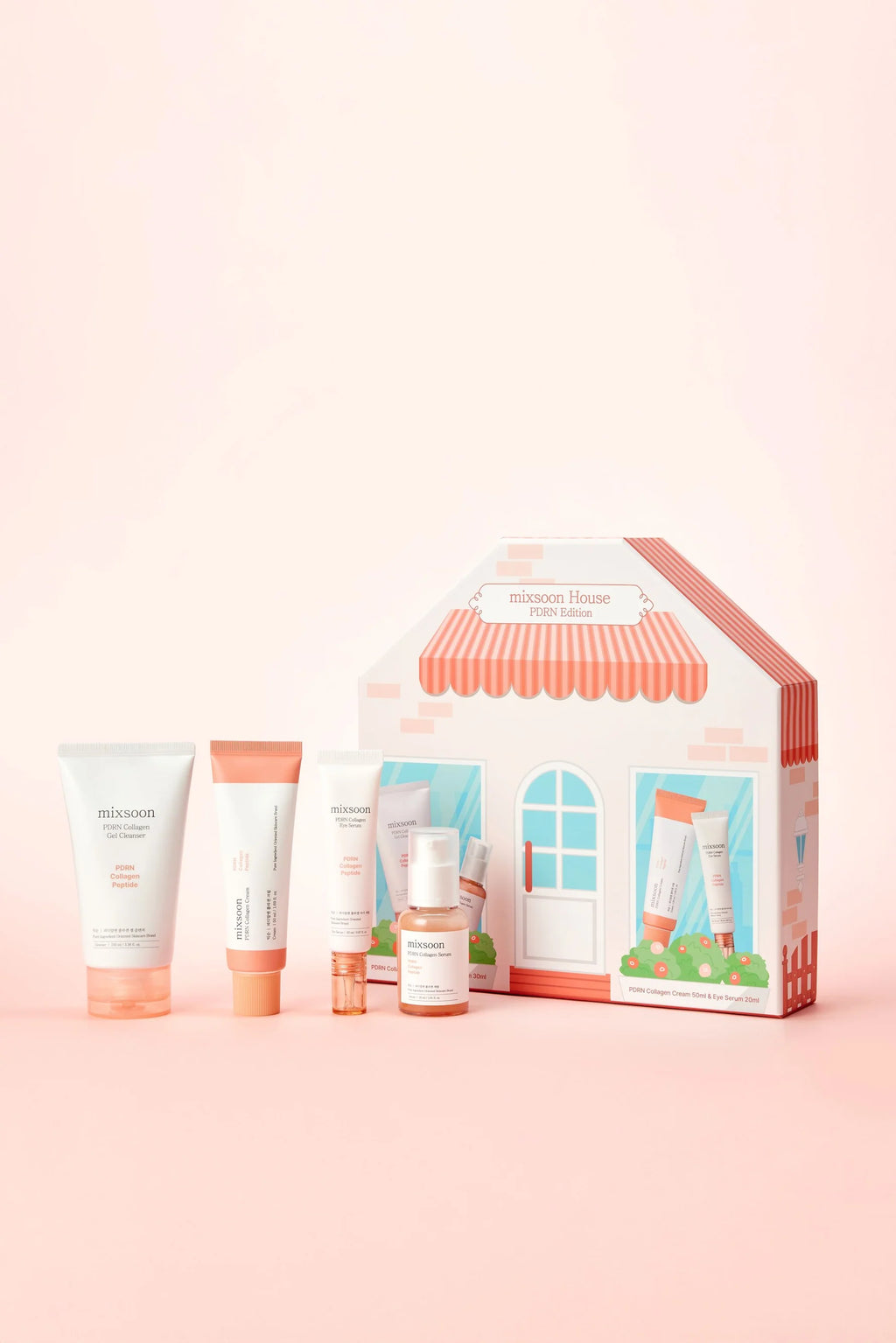MIXSOON PDRN Special Holiday Box | Cleanser+Serum+Cream+Eye