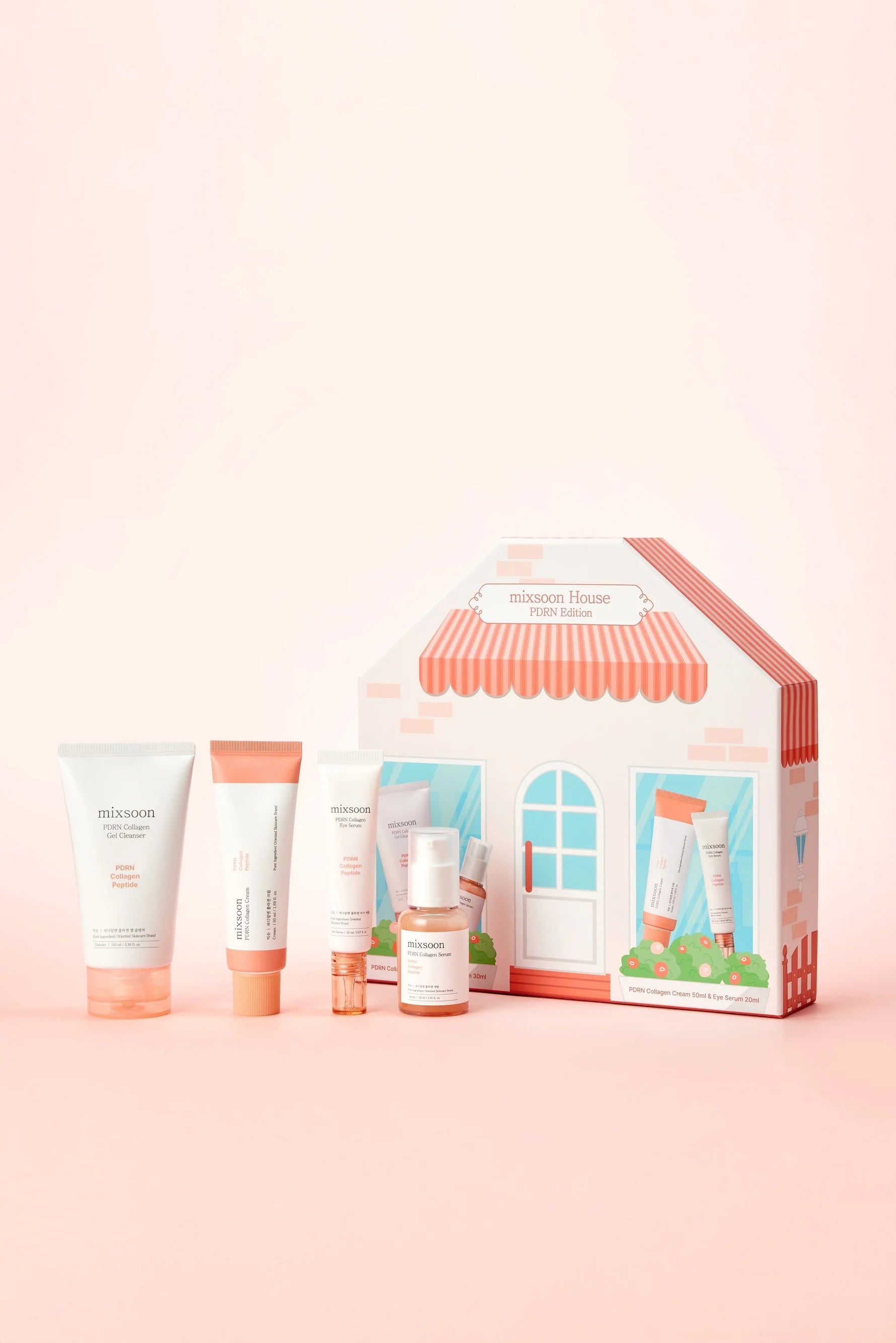 MIXSOON PDRN Special Holiday Box | Cleanser+Serum+Cream+Eye