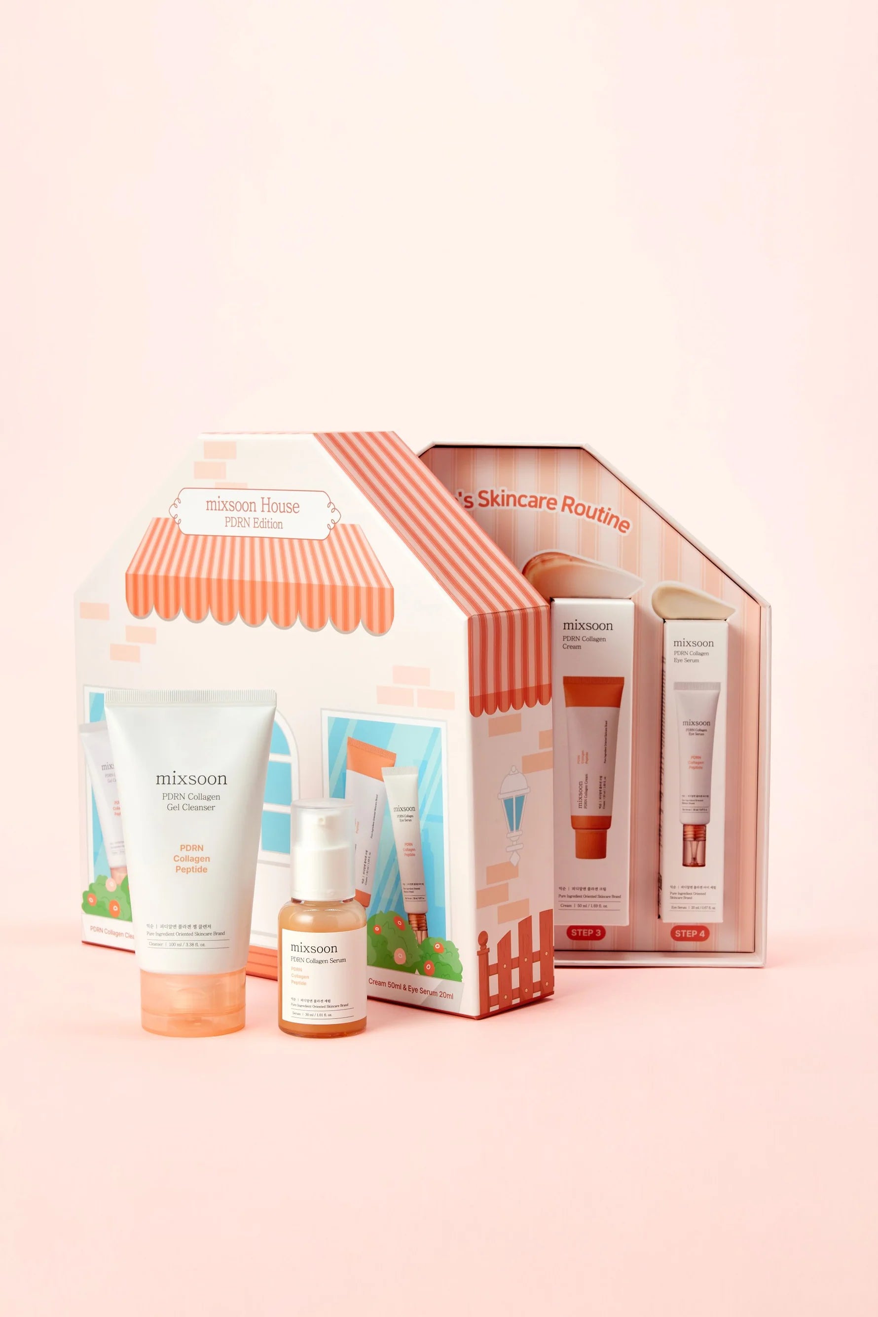 MIXSOON PDRN Special Holiday Box | Cleanser+Serum+Cream+Eye