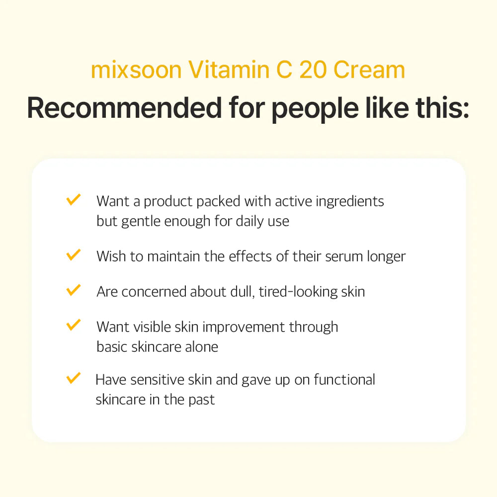 MIXSOON Vitamin C Cream 30ml