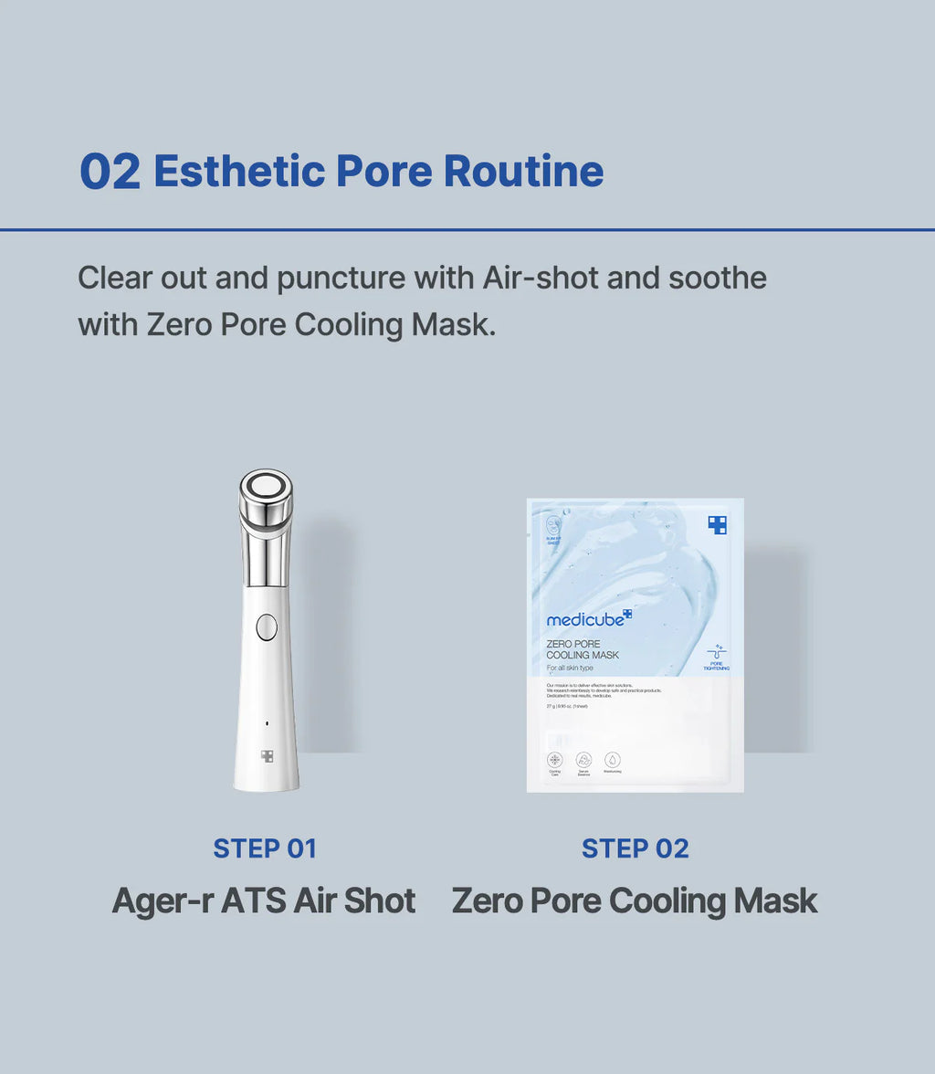 MEDICUBE Zero Pore Cooling Mask 2pz
