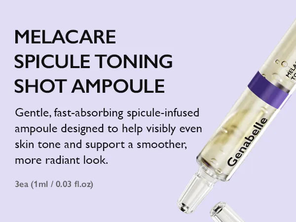 GENABELLE Melacare Spicule toning Shot Ampoule 1ml*3pcs