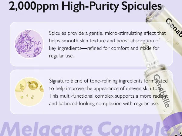 GENABELLE Melacare Spicule toning Shot Ampoule 1ml*3pcs