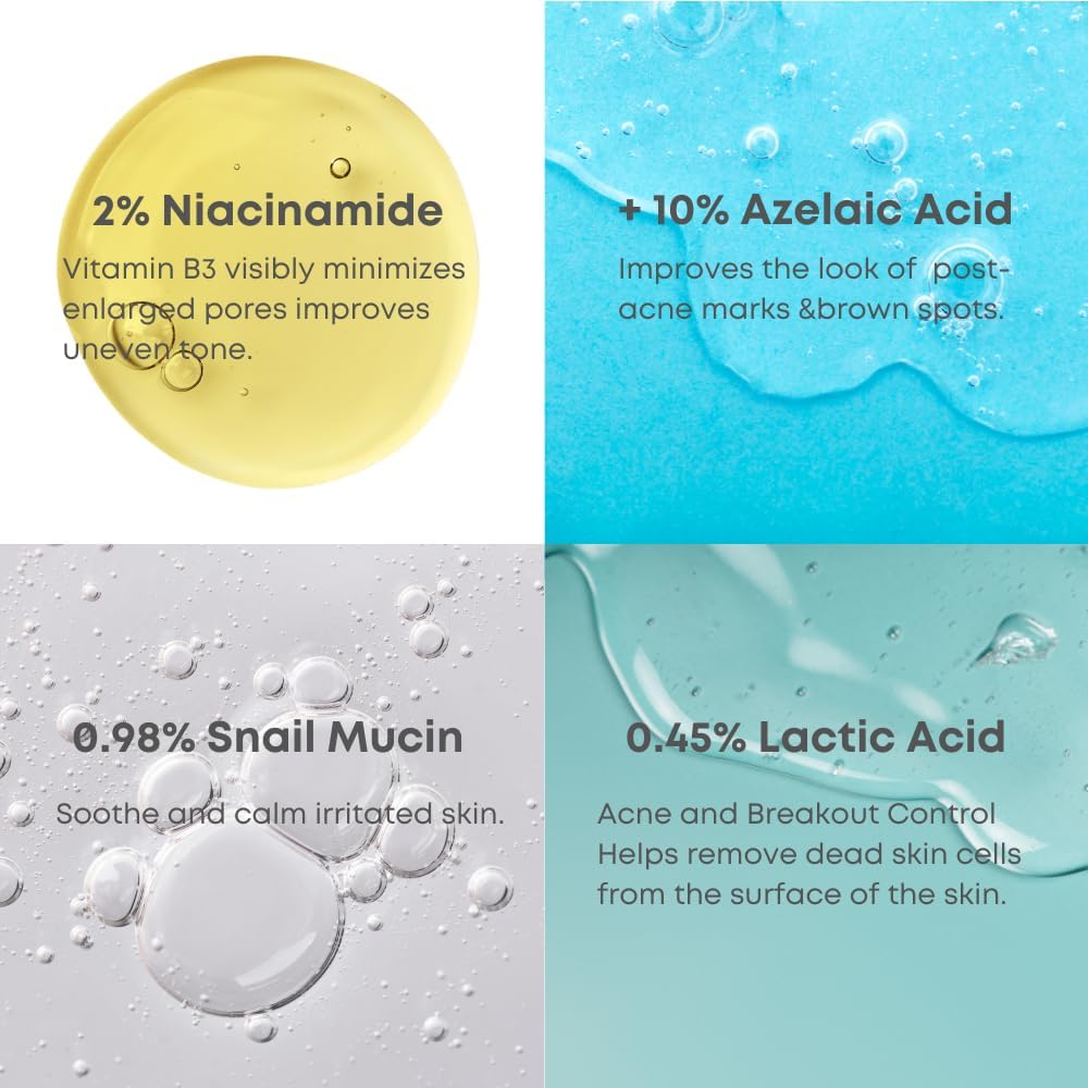 NINELESS A-Control 10% Azelaic Acid Serum 30ml