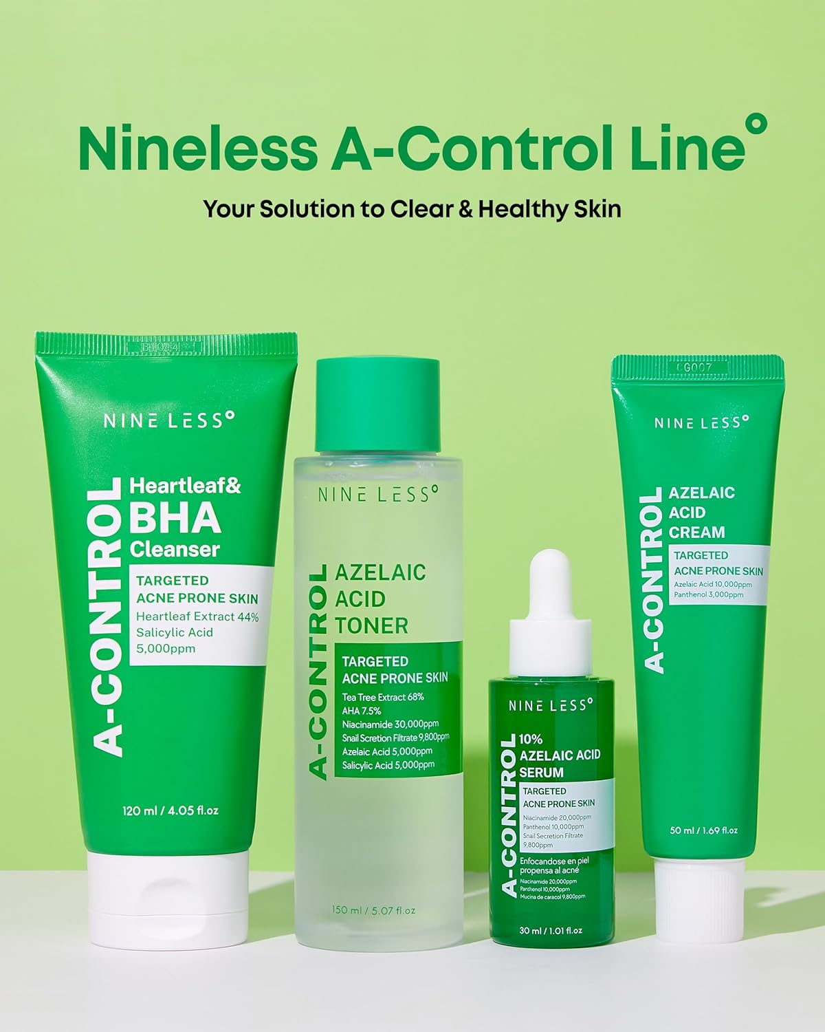 NINELESS A-Control Azelaic Acid Cream 50ml