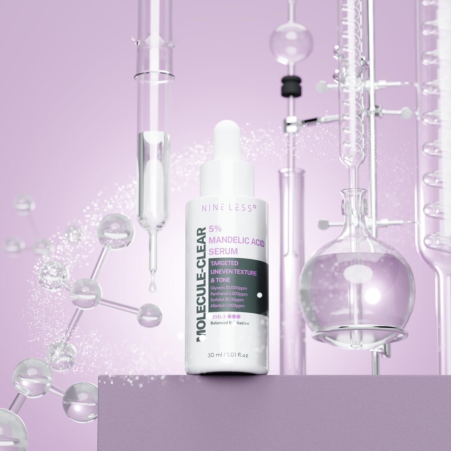 NINELESS Molecule-Clear 5% Mandelic Acid Serum 30ml