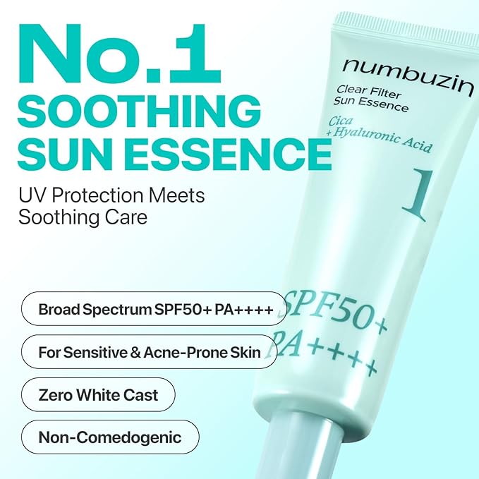 NUMBUZIN No.1 Clear Filter Sun Essence SPF50+ PA++++
