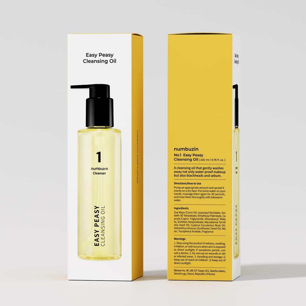 NUMBUZIN No.1 Easy Peasy Cleansing Oil 200ml