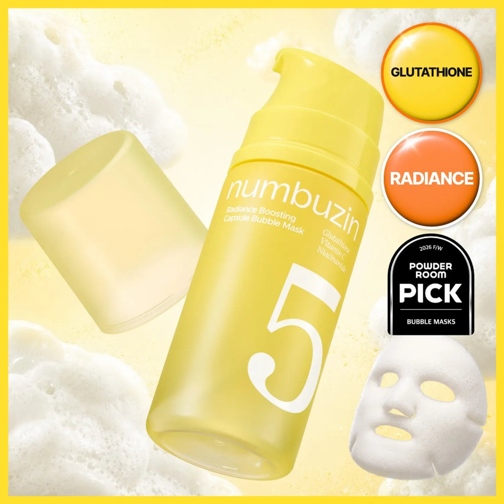 NUMBUZIN No.5 radiance boosting capsule bubble mask 85ml