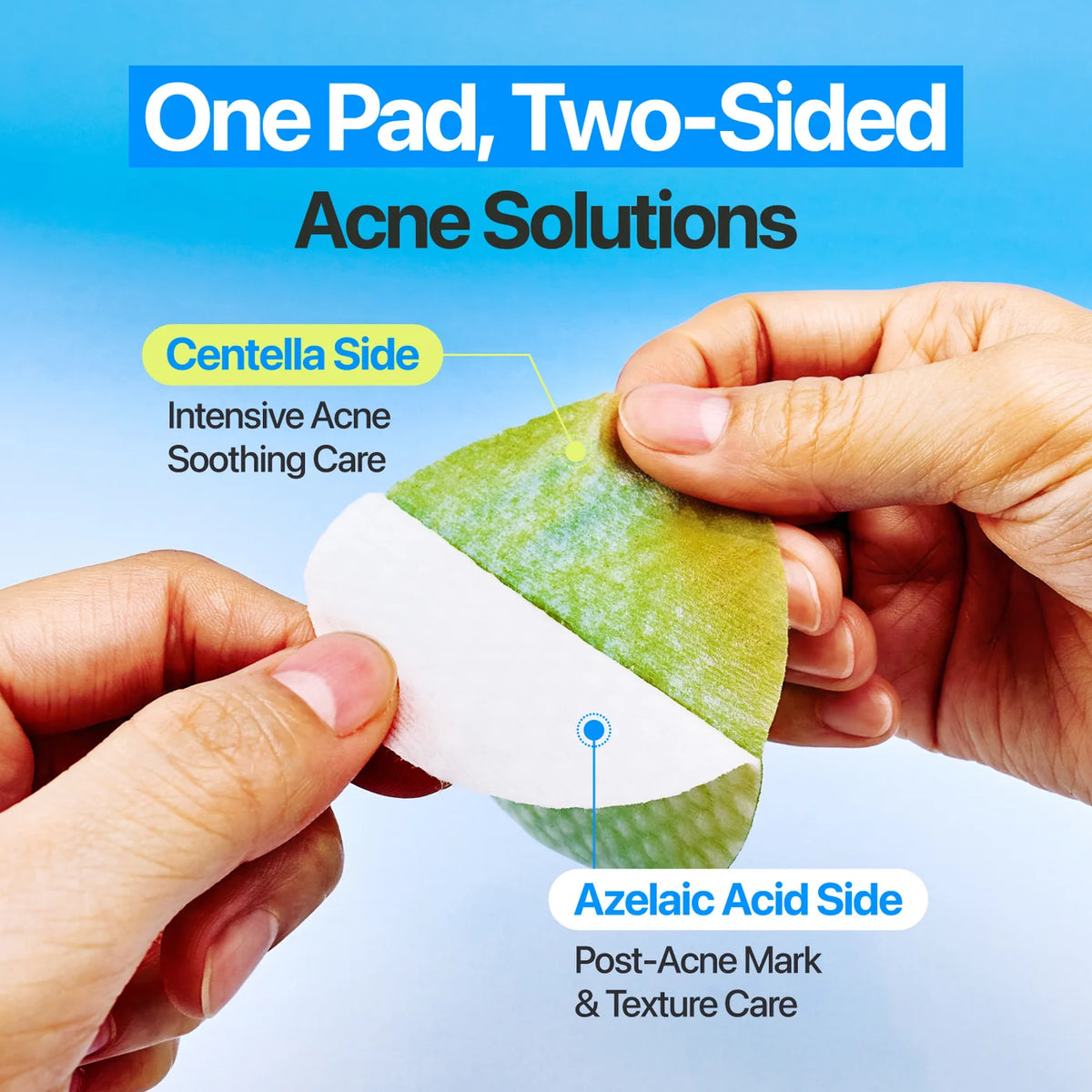 NUMBUZIN Zero Blemish Azela Cica Balancing Dual Pads 210ml