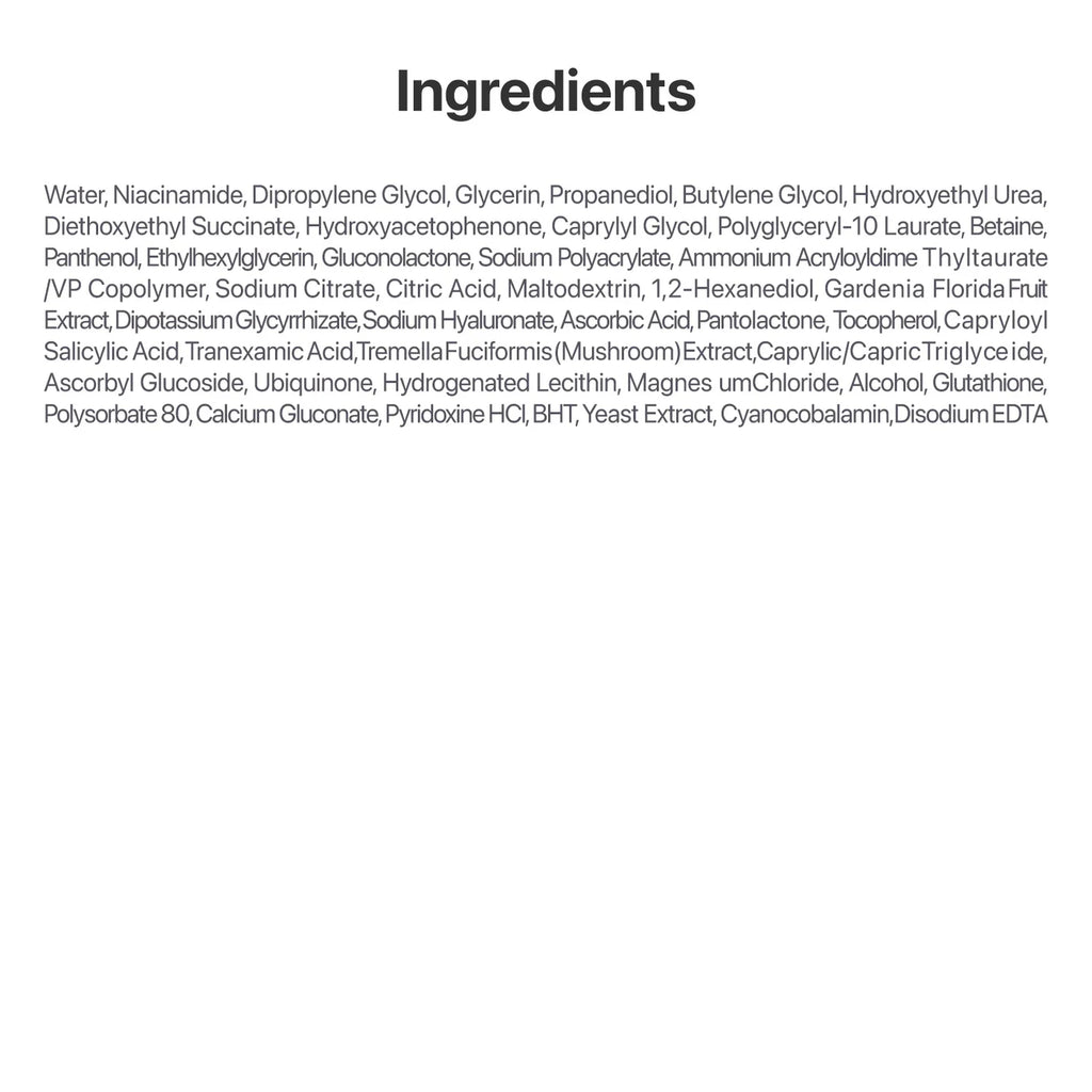 NUMBUZIN No.5 Glutathione Vitamin-Niacinamide Concentrated Toner Pads