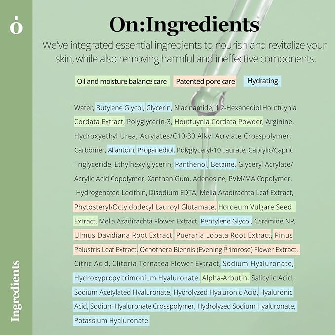 ONGREDIENTS AC Balancing Serum 50ml
