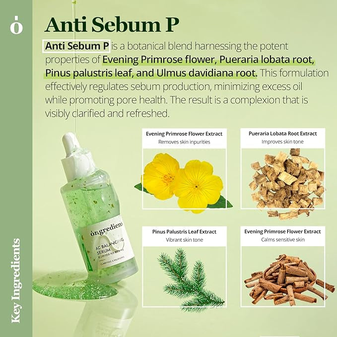 ONGREDIENTS AC Balancing Serum 50ml