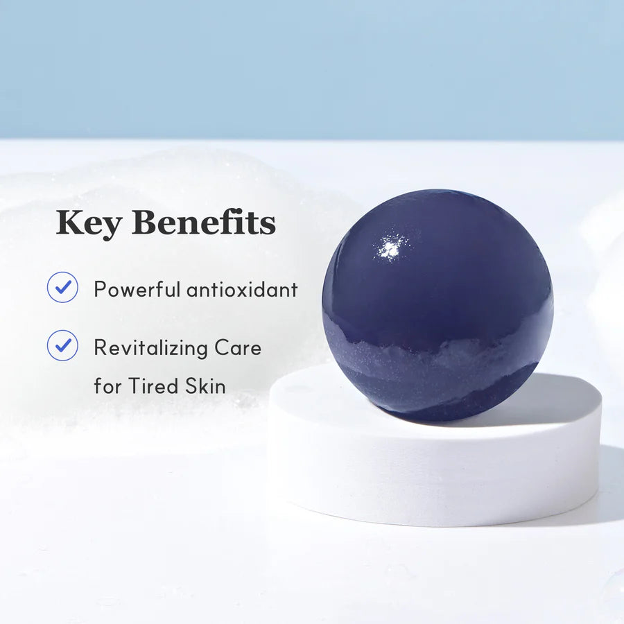 ONGREDIENTS Butterfly Pea Cleansing Ball