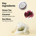 ONGREDIENTS Jeju Green Tea Cleansing Ball