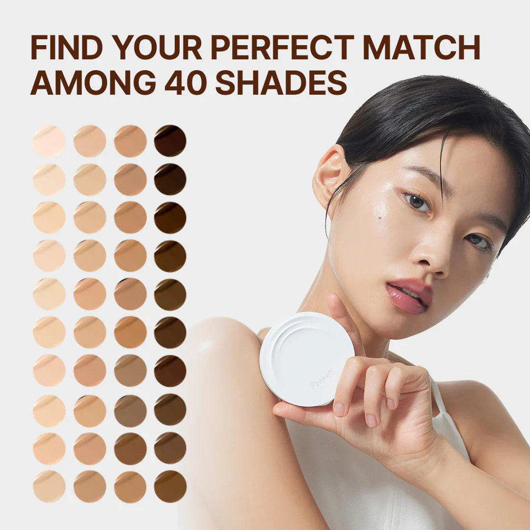 PARNELL Cicamanu Serum Cushion SPF 45 PA++ | Varios Colores