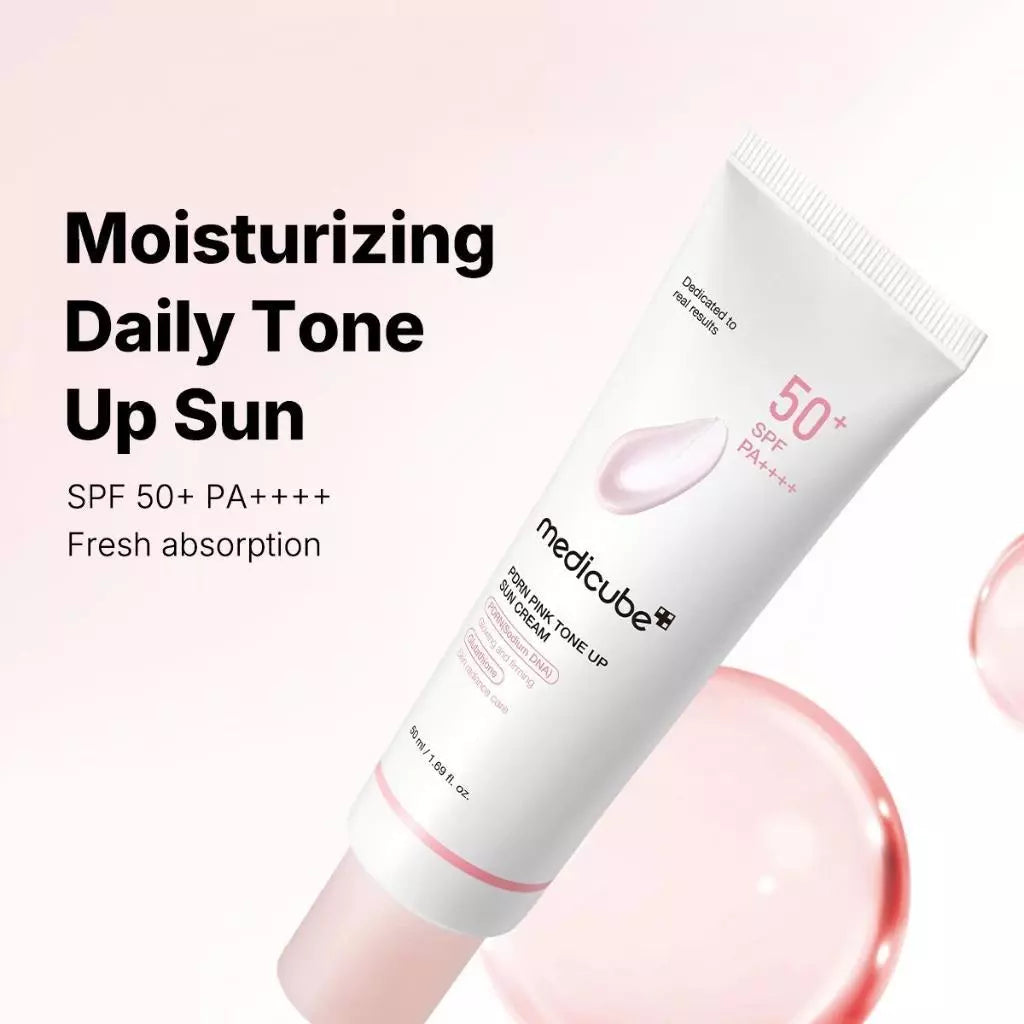 MEDICUBE PDRN Pink Tone Up Sun Cream