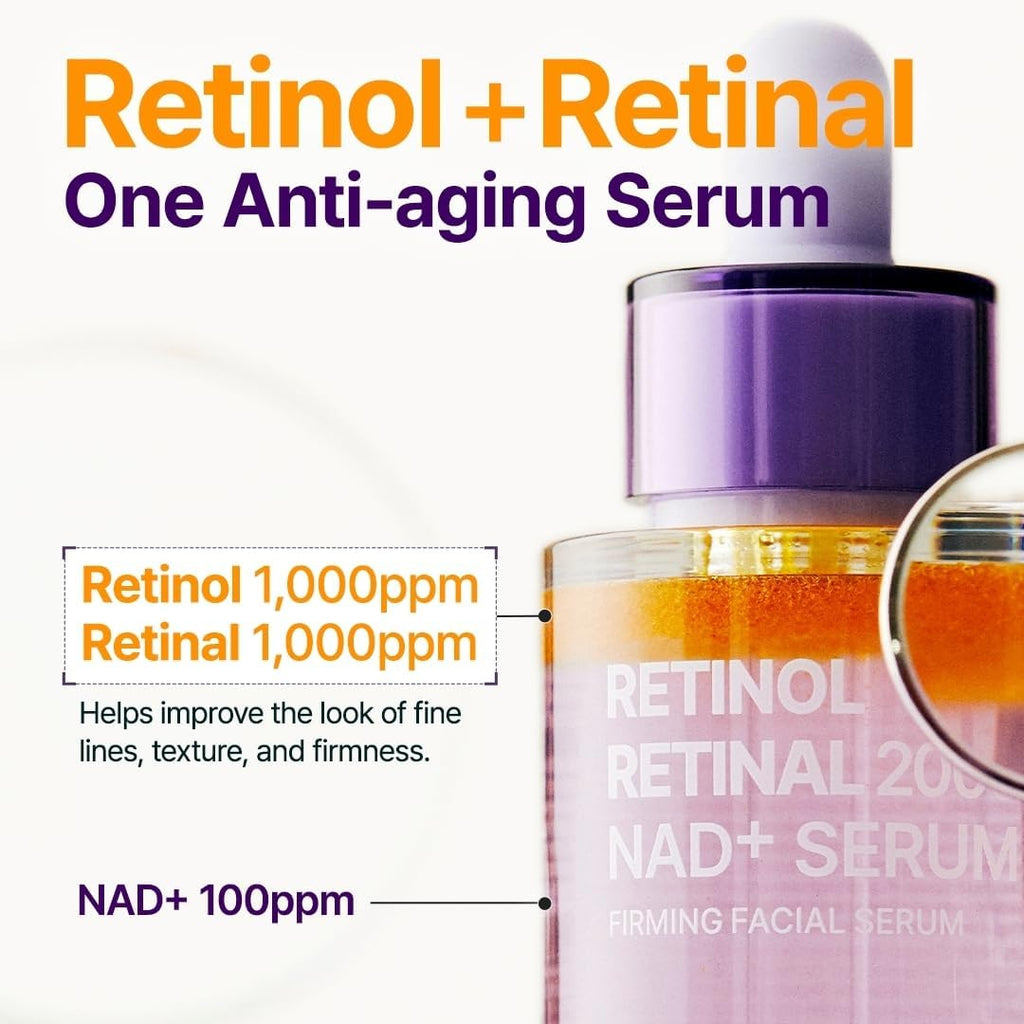 PURITO Retinol + Retinal 2000 NAD+ Serum 30ml
