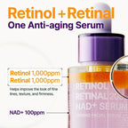 PURITO Retinol + Retinal 2000 NAD+ Serum 30ml
