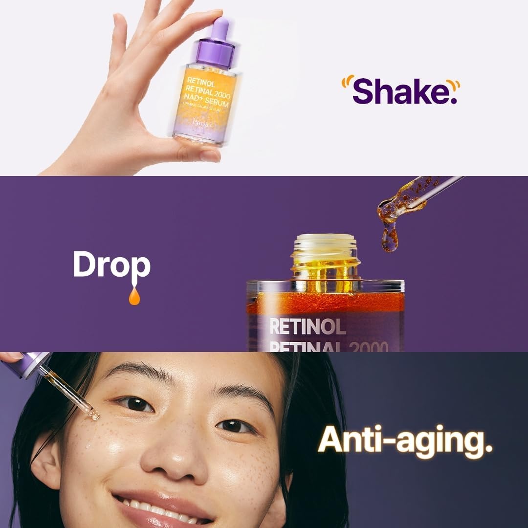 PURITO Retinol + Retinal 2000 NAD+ Serum 30ml