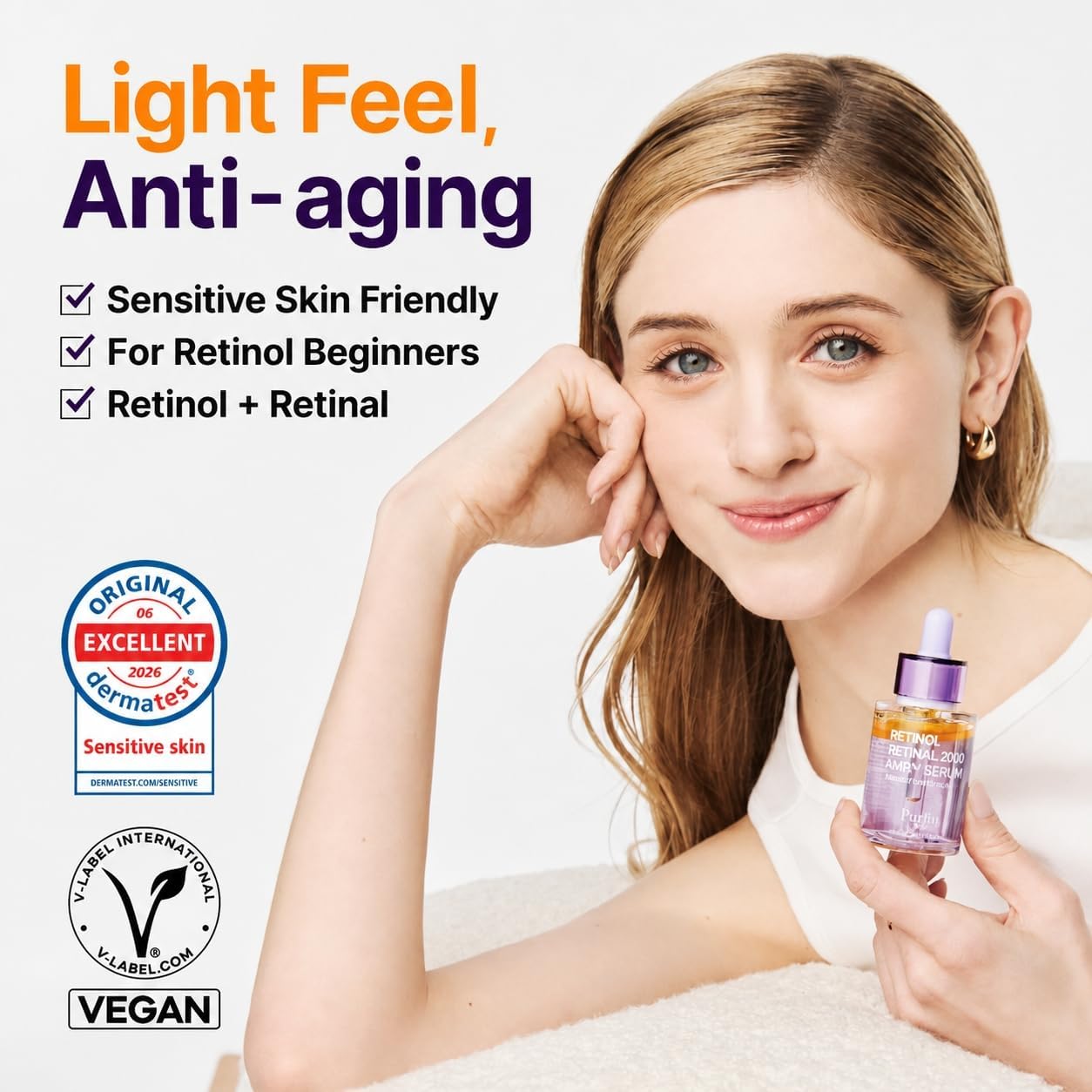 PURITO Retinol + Retinal 2000 NAD+ Serum 30ml