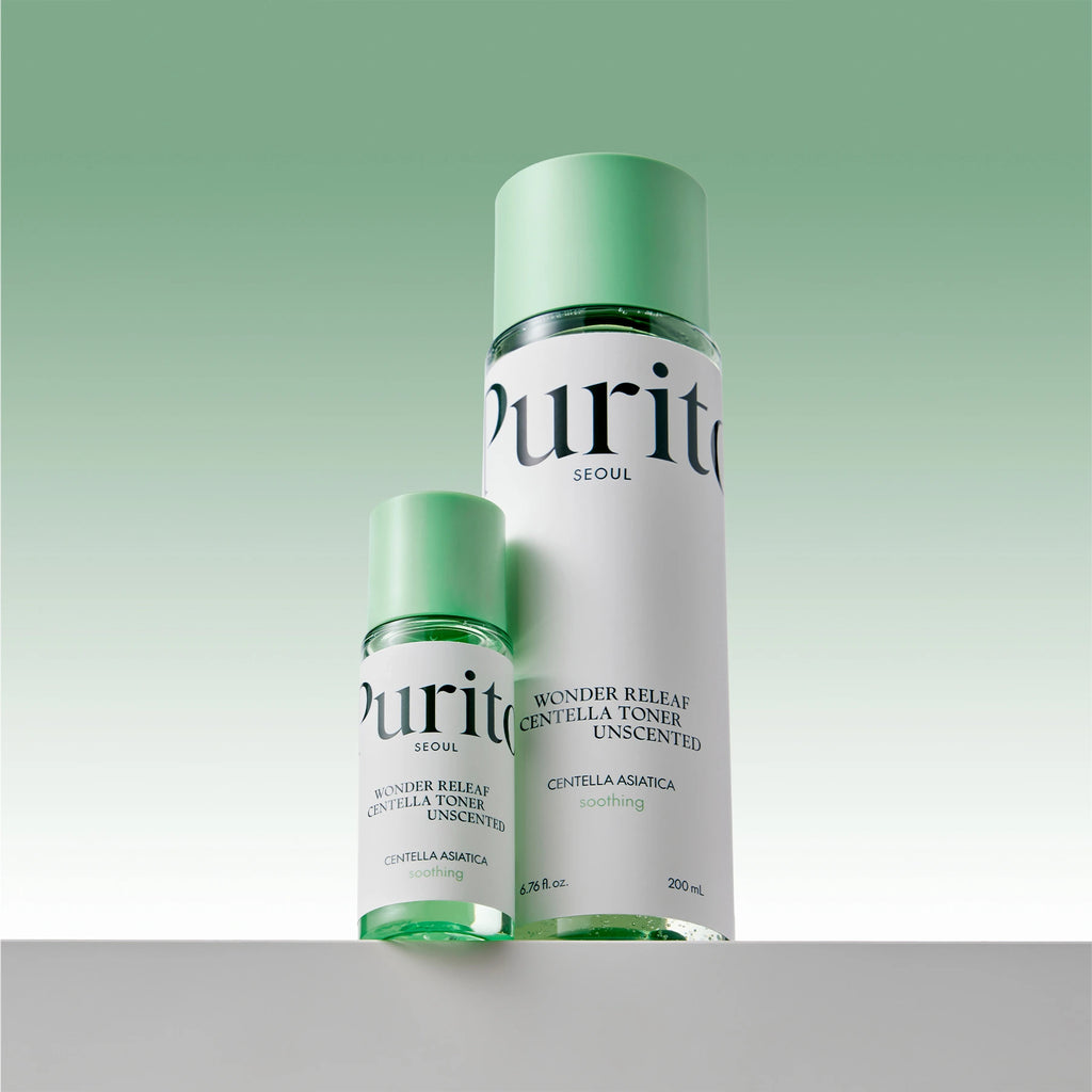 PURITO Wonder Releaf Centella Mini Kit Unscented 3pz