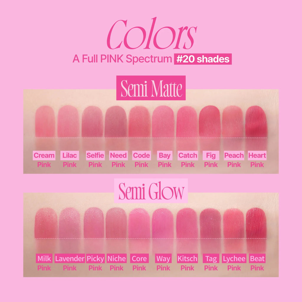 FWEE Pink Obsession Stay-Fit Lip Tint 3.8g