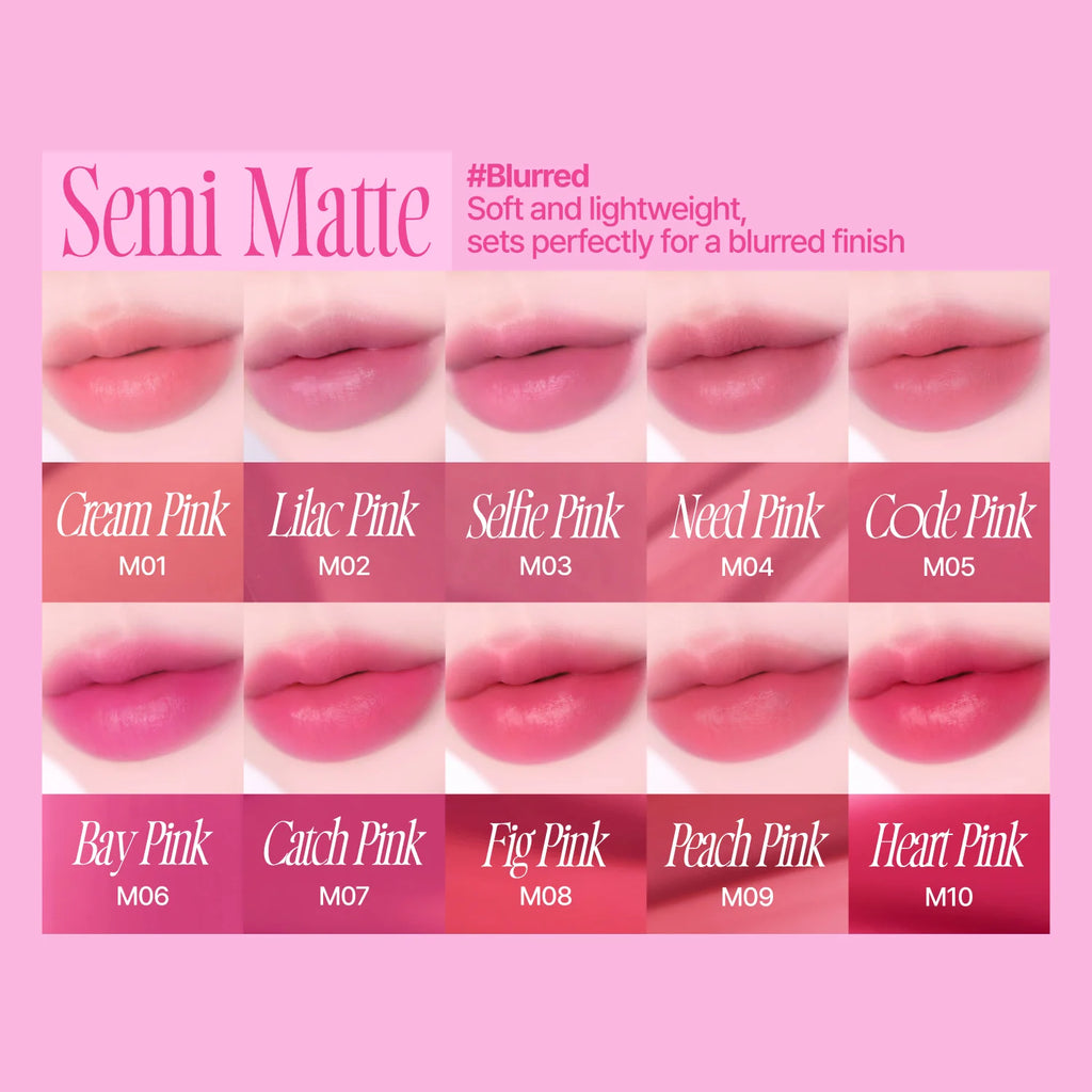 FWEE Pink Obsession Stay-Fit Lip Tint 3.8g