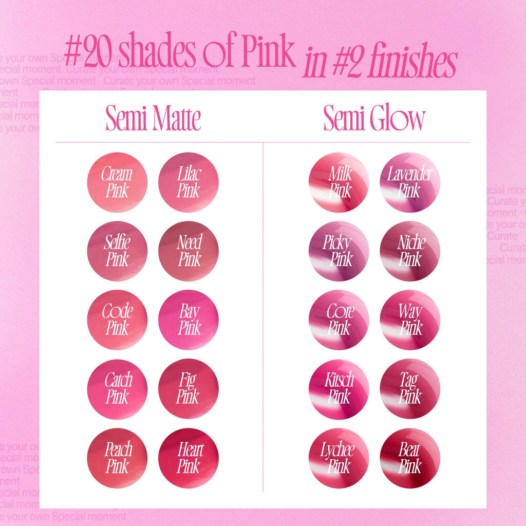 FWEE Pink Obsession Stay-Fit Lip Tint 3.8g