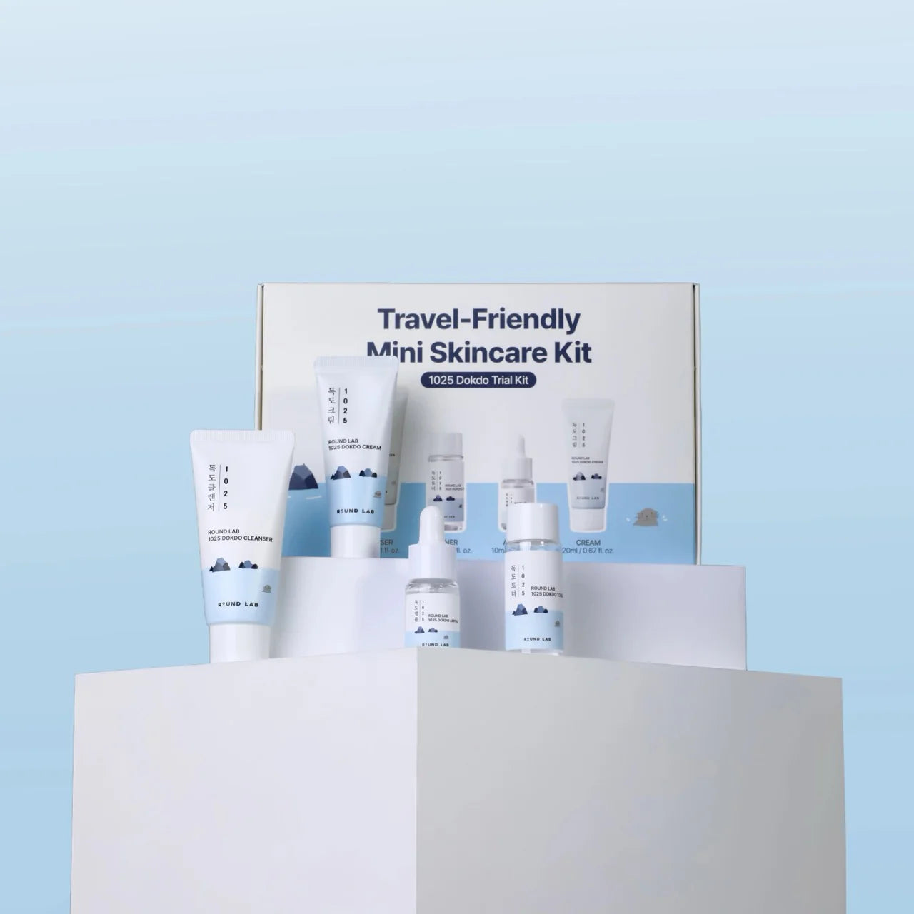 ROUND LAB 1025 Dokdo Travel Routine Trial Kit (30+20+10+20)ml