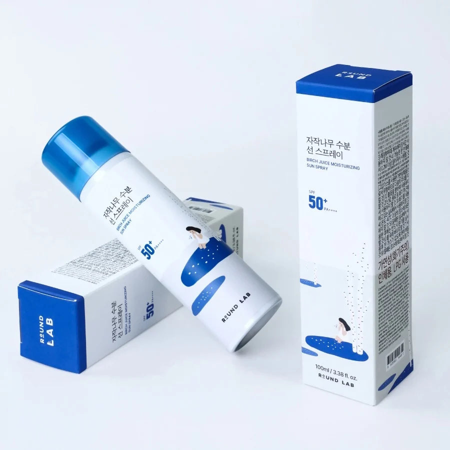 ROUND LAB Birch Juice Moisturizing Sun Spray SPF50+ PA++++ 100ml