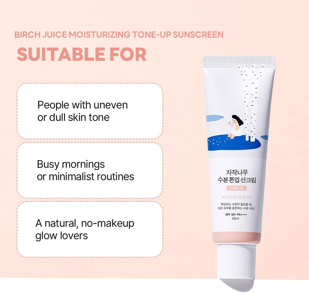 ROUND LAB Birch Juice Moisturizing Tone Up Sunscreen 50ml