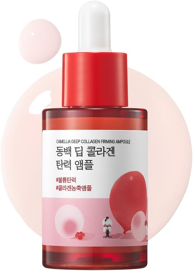 ROUND LAB Camellia Deep Collagen Firming Ampoule 30ml