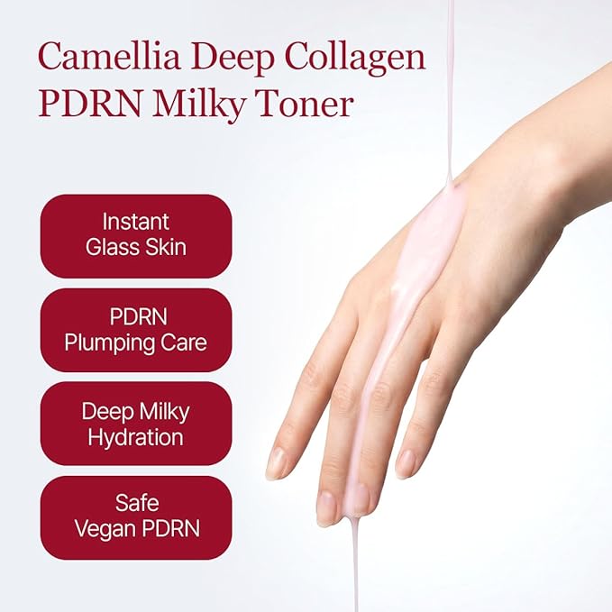 ROUND LAB Camellia Deep Collagen Milky PDRN Toner 150ml