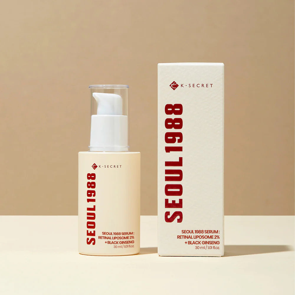 K-SECRET SEOUL 1988 Serum: Retinal Liposome 2% + Black Ginseng