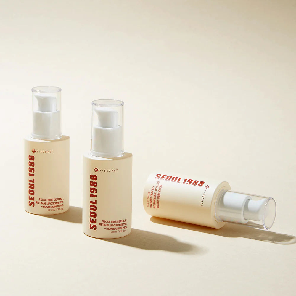 K-SECRET SEOUL 1988 Serum: Retinal Liposome 2% + Black Ginseng