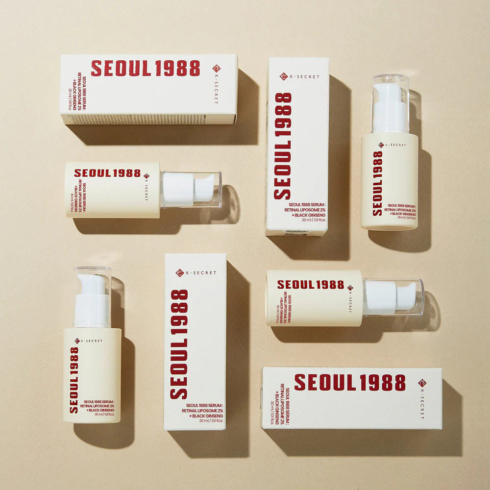 K-SECRET SEOUL 1988 Serum: Retinal Liposome 2% + Black Ginseng