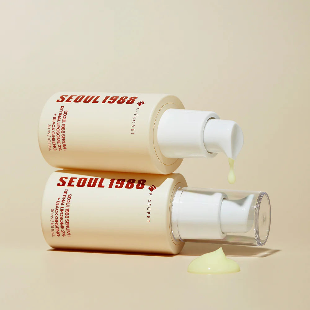 K-SECRET SEOUL 1988 Serum: Retinal Liposome 2% + Black Ginseng